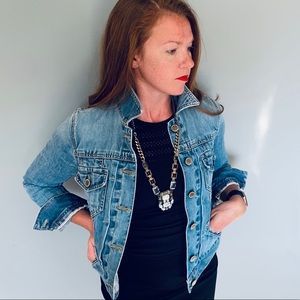 Banana Republic Denim Wash Jean Jacket, Size Small